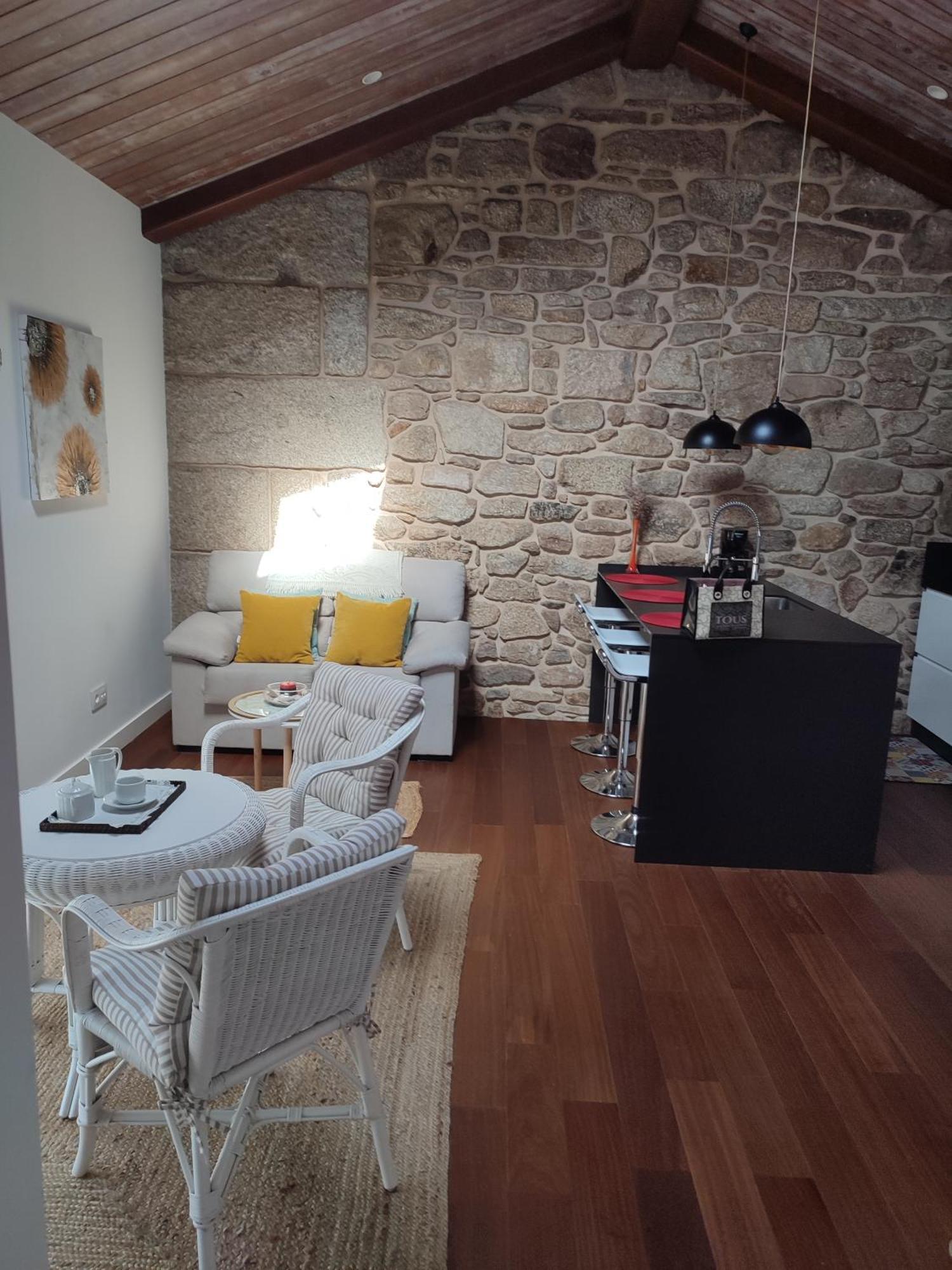 Villa O Iniño casita rural costera O Grove Exterior foto