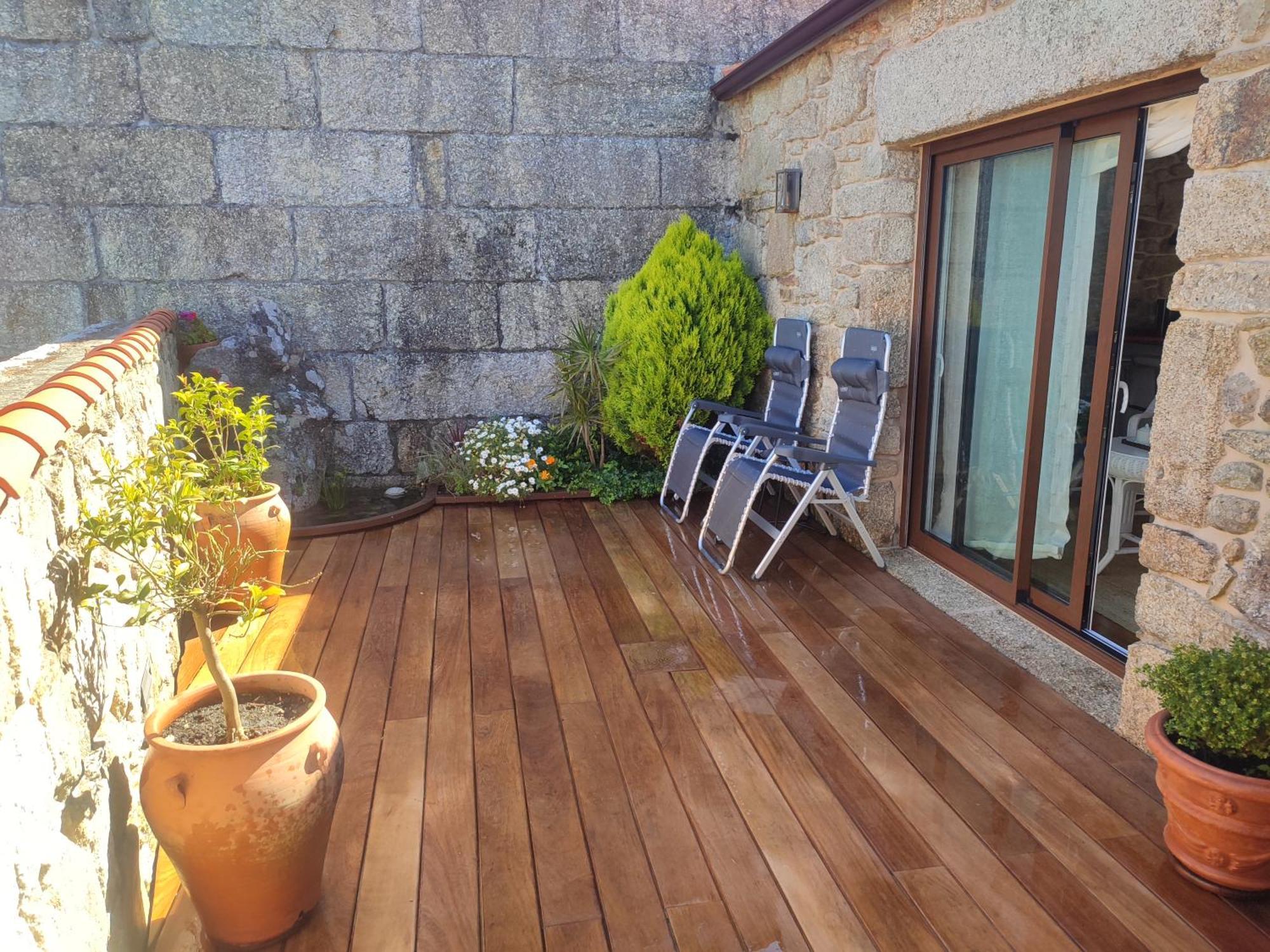 Villa O Iniño casita rural costera O Grove Exterior foto